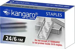 Скобы Kangaro No. 24/6-1M, 1000 шт — Kangaro KA24/61M