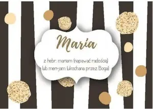 Magnet with name 'Maria' Szaron – decorative fridge magnet by Szaron, model 269007