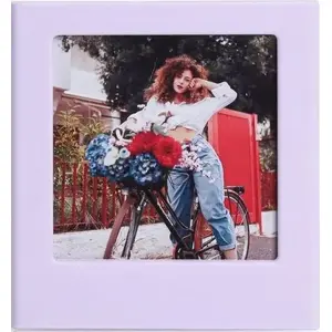 Magnētiska foto rāmīte Fuji Instax Square — LoveInstant SB7602, saderīga ar SQ Link/SQ1/SQ6/SQ10/SQ20, violeta