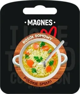 Soup Stock Cube Pan Dragon Magnes Polska rosół - i love poland C, seasoning cube