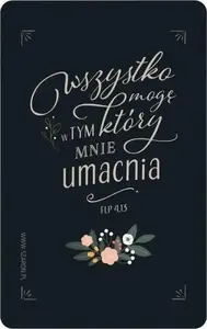 Fridge Magnet Szaron 'Wszystko mogę lux' — Szaron decorative refrigerator magnet