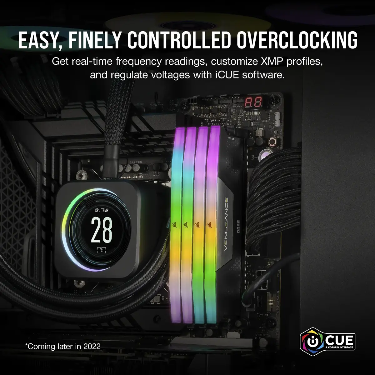 Corsair Vengeance RGB memory module CMH16GX5M2B5200C40 Photo 8