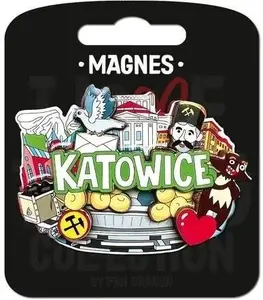 Магнит Pan Dragon 'I love Poland' Katowice ILP-MAG-C-KAT-67 сувенир