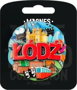 Магнит-турист Pan Dragon Magnes I love Poland Łódź ILP-MAG-C-LOD-01, бренд Pan Dragon
