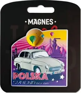 Pan Dragon Магнит Pan Dragon Magnes Polska Syrena - i love poland A для холодильника, бренд Pan Dragon