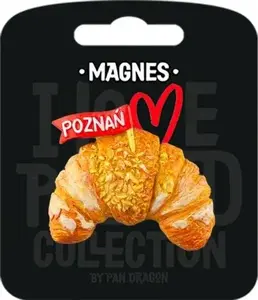 Pan Dragon Magnes Poznań rogal - i love poland C magnet souvenir