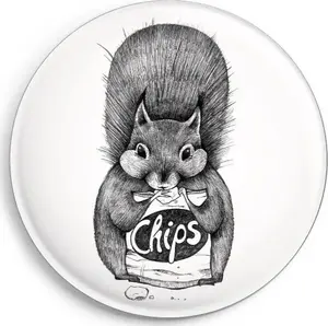 Магнит Magnes Wiewiórka z chipsami, Worth-Keeping — сувенир с встроенными чипами