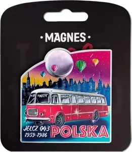Pan Dragon Pan Dragon Magnes Polska Jelcz 043 - i love poland A magnet souvenir