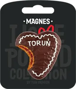 Pan Dragon Pan Dragon Magnes I love Poland Toruń ILP-MAG-C-TOR-01 magnet souvenir