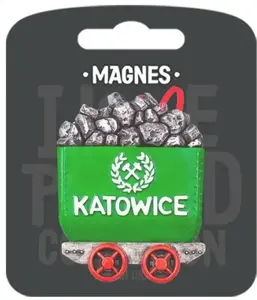 Pan Dragon Magnet 'I love Poland Katowice' decorative souvenir magnet, model ILP-MAG-C-KAT-01, MPN 433325