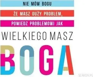 Refrigerator Magnet Szaron — 'Nie mów Bogu' design, brand Szaron