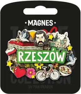 Pan Dragon Magnēts I love Poland Rzeszów ILP-MAG-C-RZE-17 Photo 1