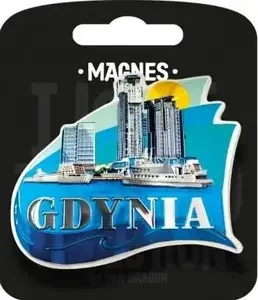 Pan Dragon fridge magnet Pan Dragon Magnes I love Poland Gdynia ILP-MAG-A-GDY-08