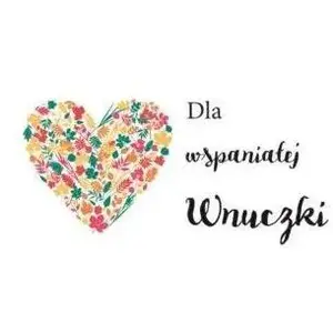 Magnet Szaron 'Wspaniałej wnuczce' by Szaron — decorative refrigerator magnet, model 268988