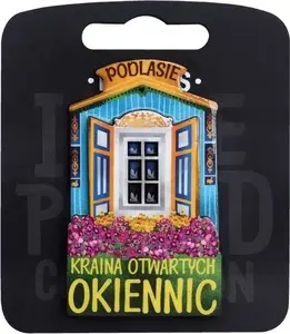 Magnet Pan Dragon Magnes I love Poland Podlasie ILP-MAG-C-POD-12 - souvenir magnet from Pan Dragon