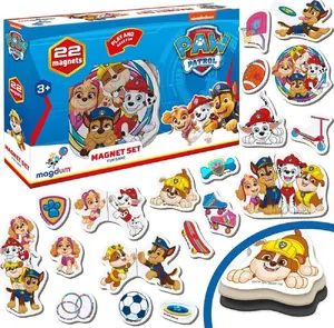 Maksik Maksik Magnesy Psi Patrol 22 pieces Fune game — magnetic toys set for boys
