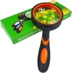 Magnifying Glass SCHEMAT LUPA 1602 with 50 mm Lens Diameter
