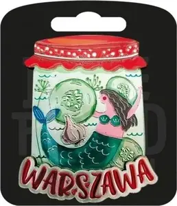 Pan Dragon pan magnet 'I love Poland Warszawa' model ILP-MAG-A-WAR-27 souvenir magnet