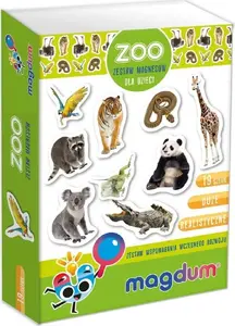 Magnētiska puzle Maksik Magnesy Zoo MV 6032-02 no Maksik