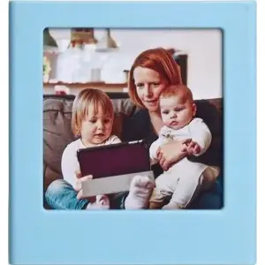 LoveInstant magnetic frame for Fujifilm Instax Square prints — compatible with SQ Link / SQ1 / SQ6 / SQ10 / SQ20 — blue