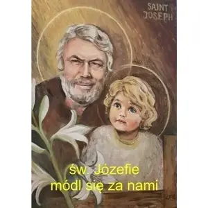 Ledusskapja magnēts Petrus — Svētais Jāzeps (reliģisks magnēts)