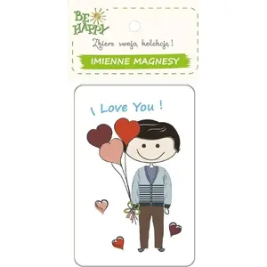 Fridge Magnet HarperCollins 'I love You' decorative magnet, small collectible