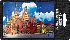 Magnetic puzzle Pan Dragon Magnes puzzle Wrocław ILP-MAG-PUZZ-WR-02 by Pan Dragon