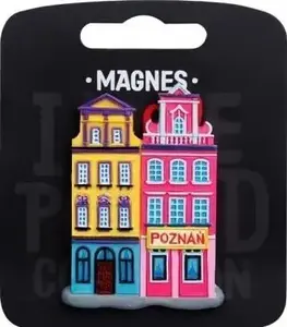 Pan Dragon Pan Dragon Magnes I love Poland Poznań ILP-MAG-E-POZ-17 magnetic souvenir magnet