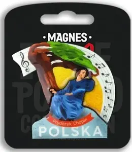 Magnet Pan Dragon Magnes I love Poland Polska ILP-MAG-C-PL-49, decorative souvenir magnet