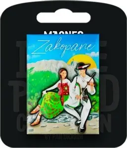 Pan Dragon Magnes I love Poland Zakopane – souvenir magnet by Pan Dragon, model 503681