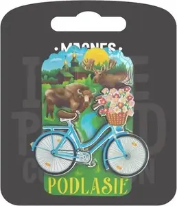Pan Dragon Magnes I love Poland Podlasie ILP-MAG-C-POD-05 магнит-сувенир, металлический, коллекционный