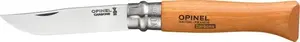 Карманный нож Opinel Carbon 09 — складной нож с клинком из углеродистой стали, деревянной рукоятью, фиксатором