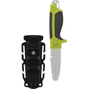 Rescue Knife Gear Aid Tanu Dive and Rescue Green - compact diving/rescue knife