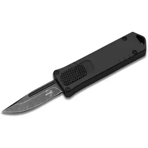 Folding Knife boker Plus USB OTF Black — model 06EX266 (automatic out-the-front, black finish)