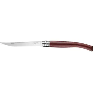 Folding Knife Opinel Slim Padauk Mirror Blade 12 - Slim handle, Padauk wood, Mirror-polished blade