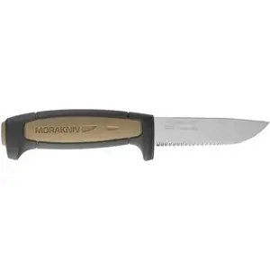 Nazis Morakniv Craft Pro Rope — modelis 230840100, melni-krēmkrāsaina roktura