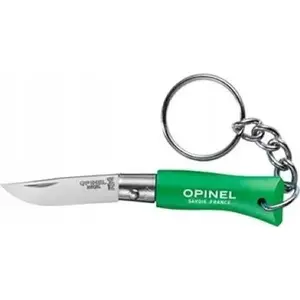 Pocket knife Opinel Colorama 02 — keychain size, green handle