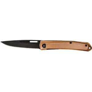 Salokāmais nazis Gerber Affinity Copper/D2 — kabatas nazis Gerber Affinity, varšotas pārvalks, D2 tērauds