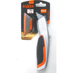 Utility Knife BOXER Hobbykniv med magasin (BOXER 32216) — retractable blade, cartridge magazine design