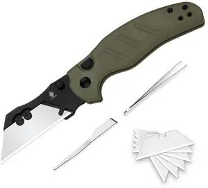 Folding Knife CIVIVI C01C Uti 1 — G10 Handle, 5Cr15MoV Blade Stainless Steel