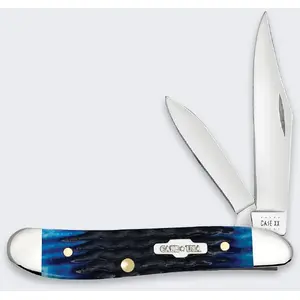 Salokāmais nazis Bestech Knives Rogers Case Peanut SS Blue Bone — kabatas nazis, nerūsējošais tērauds, blue bone rokturis