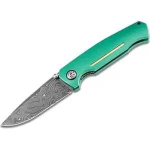Нож boker Solingen 1969 Mach1 Damast — складной/коллекционный, клинок из дамасской стали