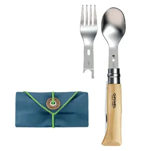 Opinel Picnic+ Utensil Pelēks, Koks