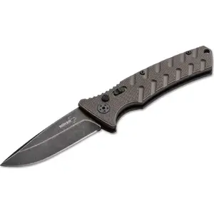 Knife Boker Plus Strike Coyote Spearpoint by boker — model 259220-uniw, folding spearpoint blade