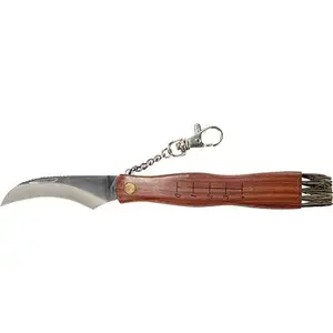 Knife for mushroom picking Greenmill GR5040 with brush and measuring scale