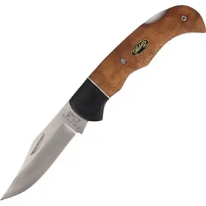 Salokāms nazis Herbertz Solingen Root Wood / Micarta, satīna apdare — kabatas nazis, bez bloķēšanas, modelis 108642-0