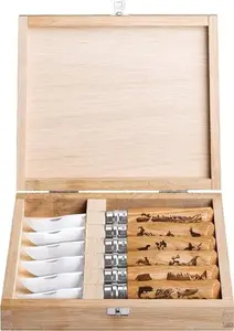 Folding Knife Set Opinel Animalia 6 pcs — themed handles, compact pocket knives