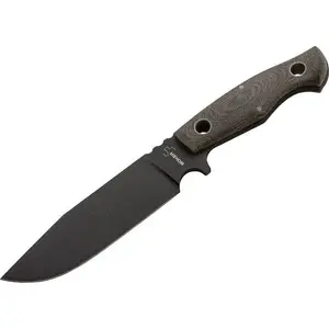Folding Knife boker Plus Rold Black SK5 — compact pocket knife, fixed-lock blade