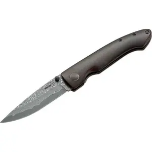Нож boker Boker Plus Damascus Gent 1 — складной карманный нож, клинок из дамасской стали, универсальный
