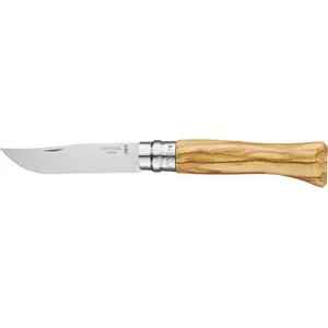 Карманный нож Opinel Olive 09 — складной нож Opinel модели 09 с деревянной ручкой